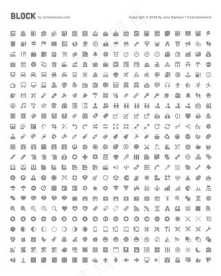 常用线性图标合集200＋