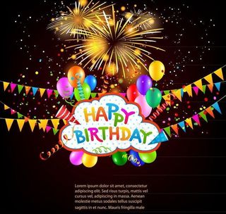 庆祝生日派对生日礼物