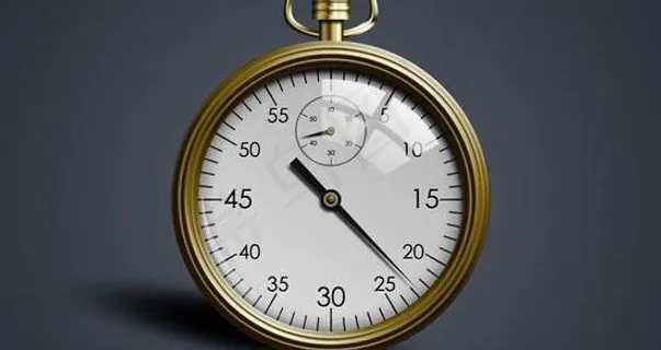 黄金老怀表PSD分层素材下载