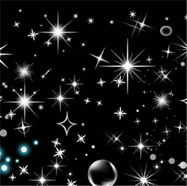 星光气泡矢量素材