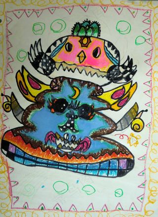 创意儿童画图片