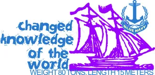 紫色帆船矢量图案