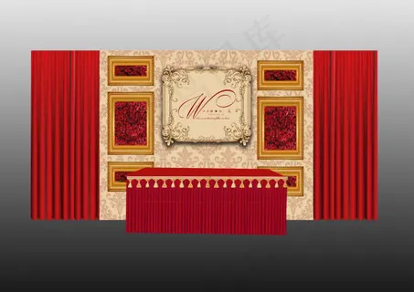 婚礼展示拍照区设计