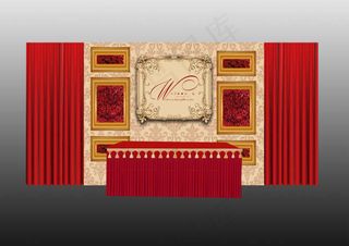 婚礼展示拍照区设计