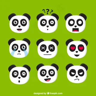 熊猫矢量设计