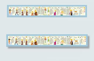 矢量时尚人物插画