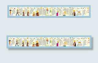 矢量时尚人物插画