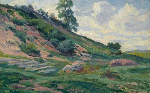 风景如画油画图片 风景如画油画图片