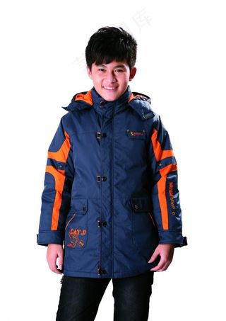 儿童羽绒服图片