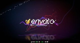 随意涂抹的色彩光线logo演绎片头