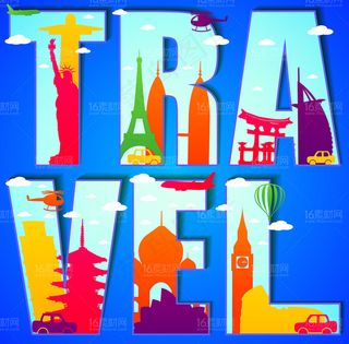 旅行素材 旅游素材海报设计