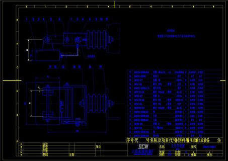 电气设计图稿CAD机械图纸