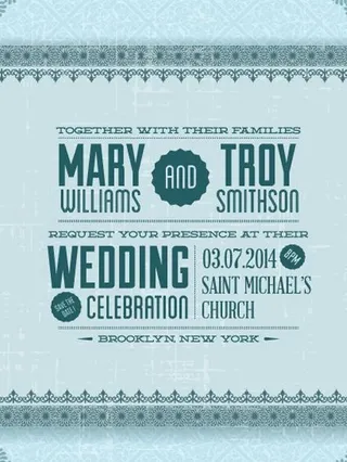 婚礼请柬背景图片