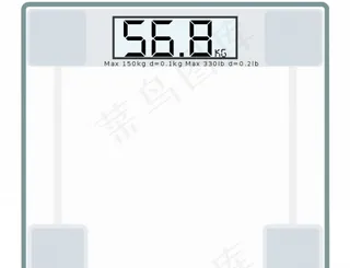 数字秤矢量图像