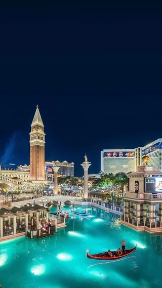 外国城市夜景高清摄影图片