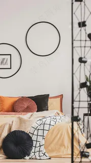 卧室床高清摄影图片 卧室床高清摄影图片