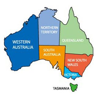 澳大利亚地图