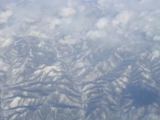 蓝色冰面高清图片素材