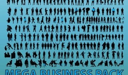 生意人的矢量图形