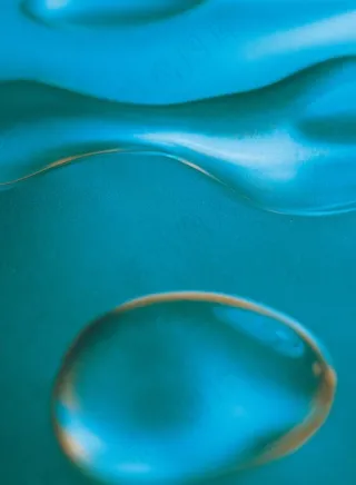 蓝色水滴背景图片