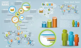 3D创意图形矢量素材