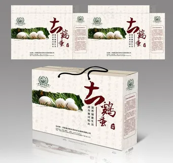 土鸡蛋包装盒图片