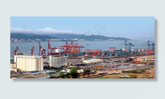 漳州招商局集装箱港口图片