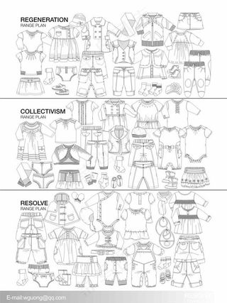 童装设计模板图片