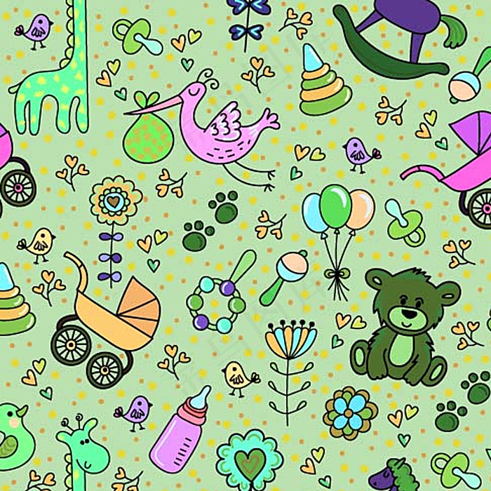卡通玩具背景图片