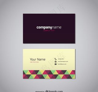 名片设计图片