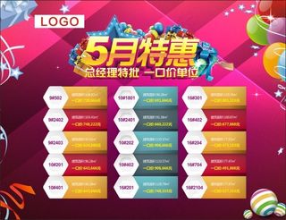 5月特惠展板