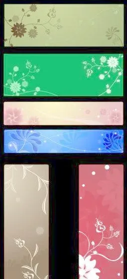 矢量花纹花边背景底图素材ai矢量模版下载