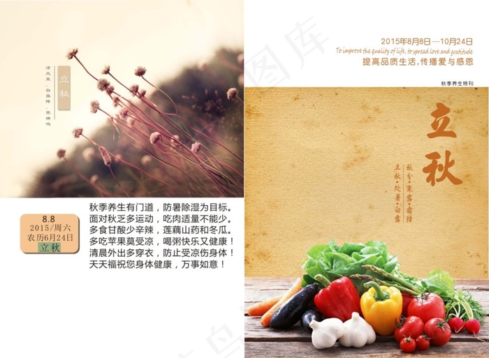 食谱封面cdr矢量模版下载
