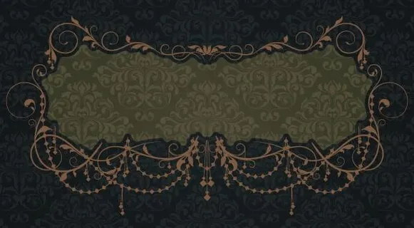 欧式花纹边框图片 欧式花纹边框图片