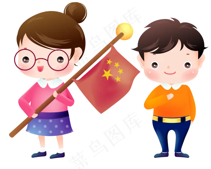 美国旅游美国国旗建筑旗帜飘扬PNG...