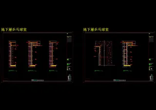 别墅景观cad设计源文件