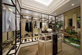 衣帽间衣柜效果图