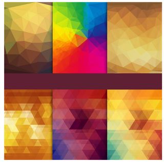 缤纷马塞克背景