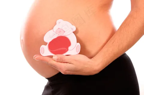 孕妇与卡通动物图片 孕妇与卡通动物图片