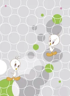 小鸭子 圆圈背景 丑小鸭