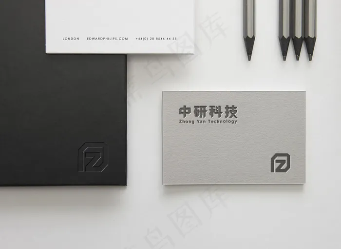 名片卡片设计效果图贴图样机模板素材