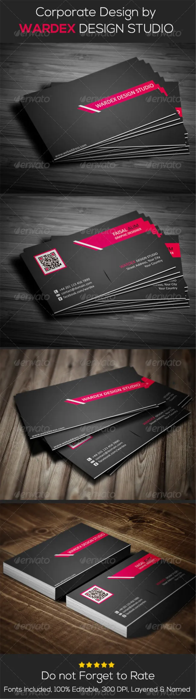 企业名片设计(1125X675(DPI:300))psd模版下载