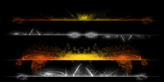 璀璨光效(3000X1500(DPI:300))psd模版下载