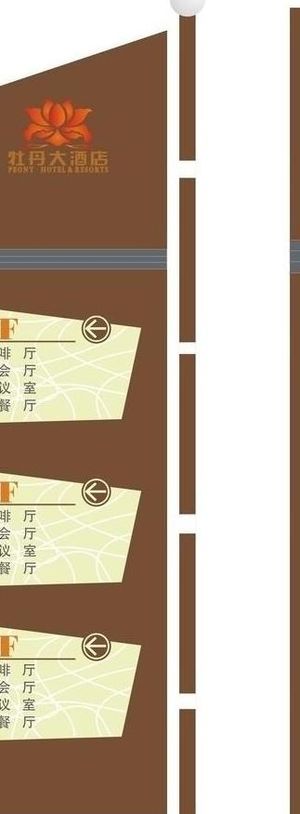 指示系统标牌图片