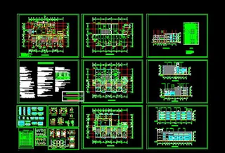某幼儿园CAD建筑设计施工图