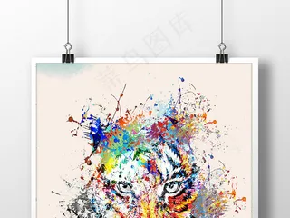 企业文化拼搏精神展板设计