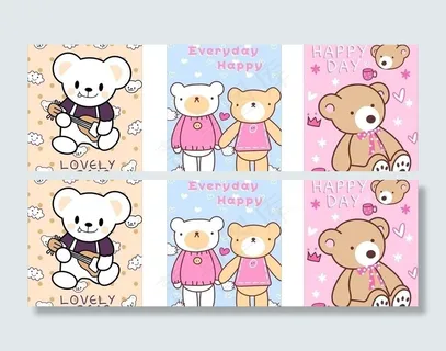 可爱卡通熊08图片