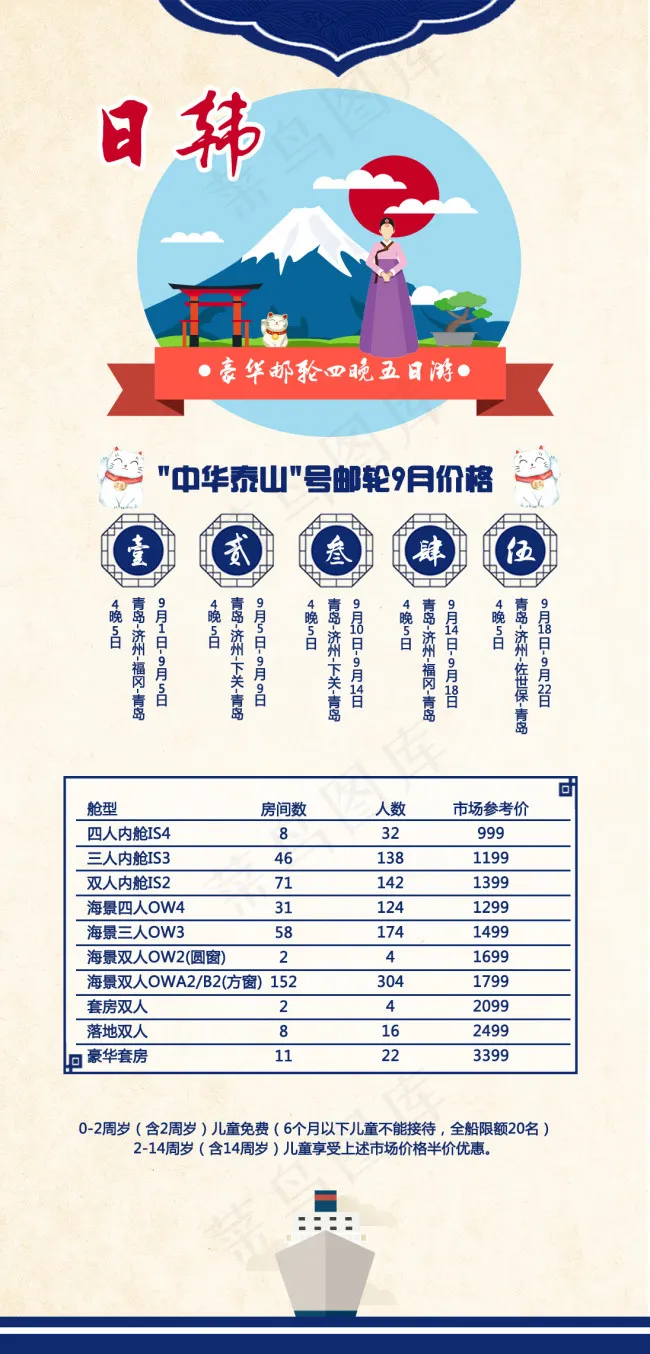 中华泰山号psd模版下载