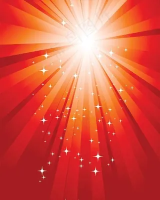 闪烁的红色色调的背景辐射矢量素材