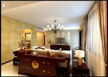 传统中式客厅